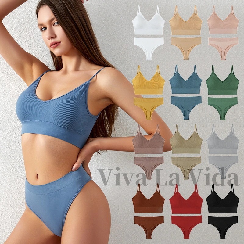 【20点セット】【急速出荷】【2枚購入で 2oo円OFF】補正下着 人気ブラ 可愛いセット下着 ショーツセット 上下セット 人気ブラジャー 弾力 運動 カップ付きインナー カップ付きブラトップ カップ