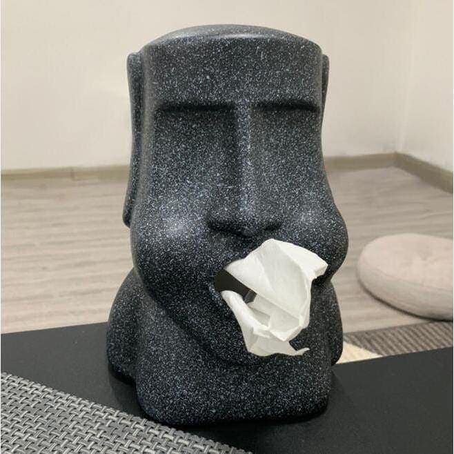 【20点セット】【急速出荷】家庭用品ティッシュスタンドビッグモアイモアイティッシュケースティッシュモアイ像ティッシュケースグッズおもしろ雑貨目立つオブジェ291112