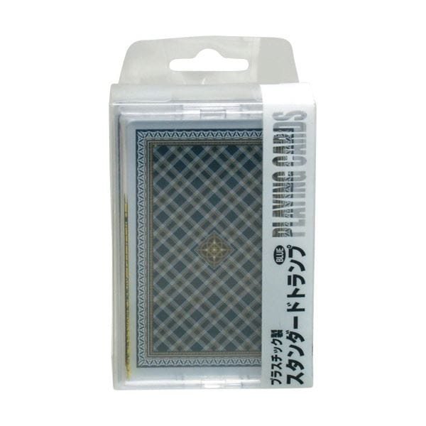 （まとめ）スタンダードトランプ ブルー B-4447 1個 [x10セット]