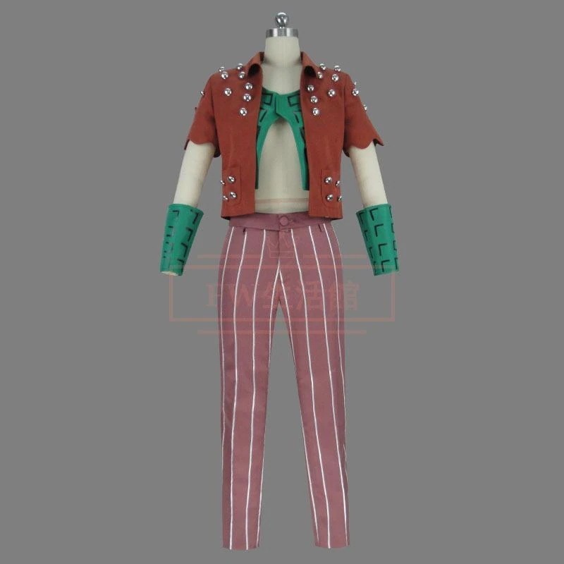 工場直販ジョジョ奇妙な冒険 Parte5 黄金 ホルマジオ コスプレ衣装 コスチューム 演出服 アニメ ゲーム イベント