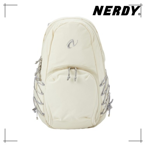NERDY 公式正規品 アーモンド バックパック (Ivory) 韓国ファッション