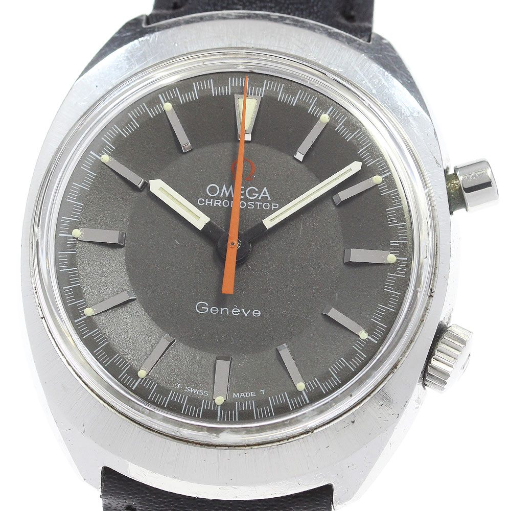 オメガ OMEGA 146.009/146.010 ジュネーブ クロノストップ Cal.865 手巻き メンズ _867135【中古】