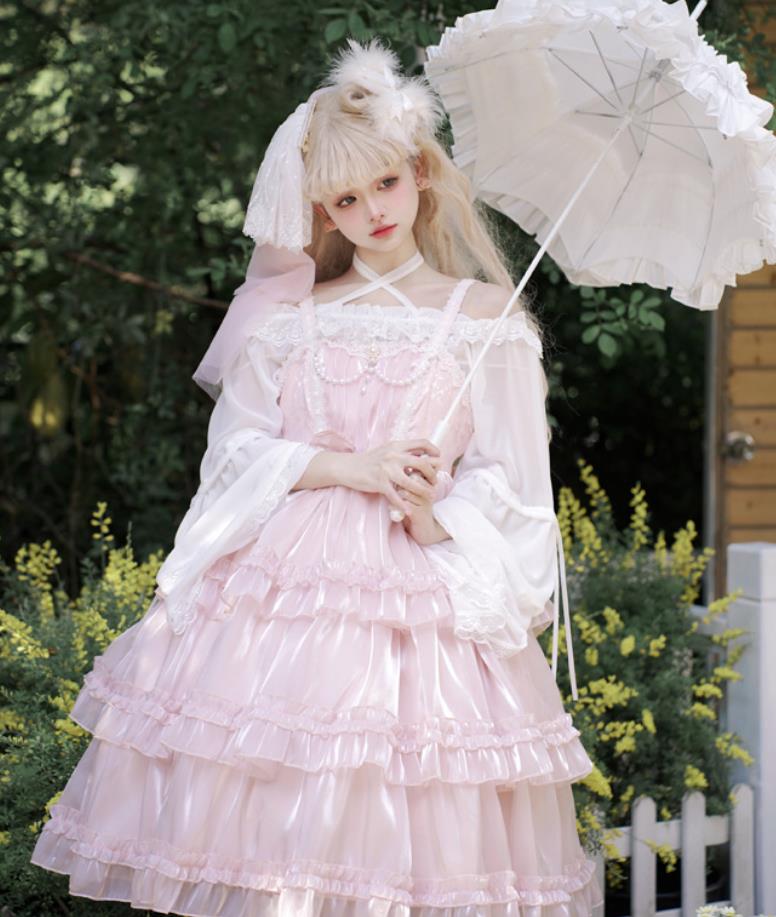 65【新作登場 最安値】 ロリータ 長袖ワンピース　 ゴスロリ コスプレ メイド服 コスチューム 文化祭 学園祭 衣装 仮装 ハロウィン おすすめ 可愛い ドレス　日常　写真　舞台　花嫁