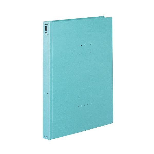 （まとめ）コクヨフラットファイル(NEOS)(厚とじ) A4タテ 250枚収容 背幅28mm ターコイズブルー フ-NEW10B1セット(10冊) (×5セット)ファイル