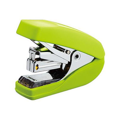 他サイト： コクヨ ステープラー フラットタイプ（黄緑） SLMF5502YGの商品画像