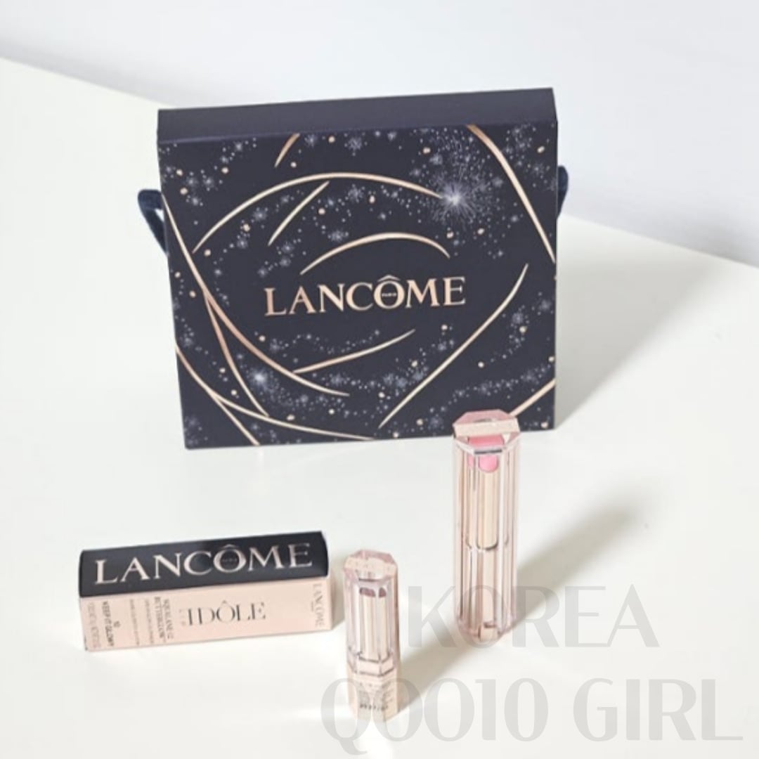 【ギフト包装/限定特典】10ロッジナイトランコム リップバーム NEW リップイドル バターグロウセット lancome 下地 lancome リップ lancome set 贈り物 選べる福袋 ラッ