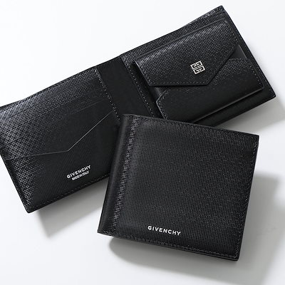 Qoo10] GIVENCHY ジバンシィ 二つ折り財 : メンズバッグ・シューズ・小物