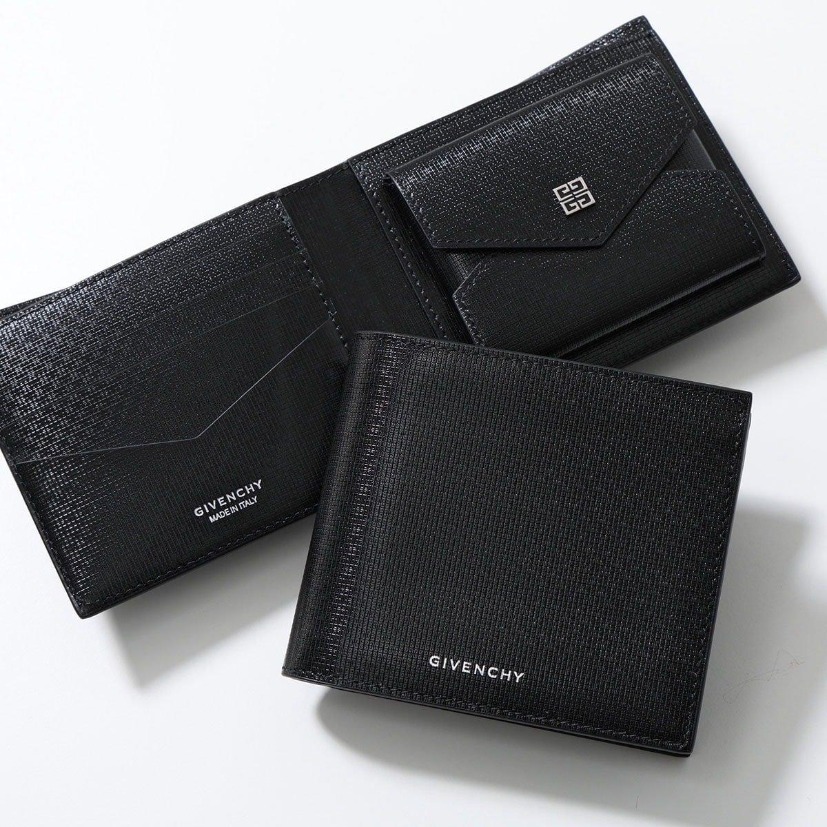 Qoo10] GIVENCHY ジバンシィ 二つ折り財 : メンズバッグ・シューズ・小物