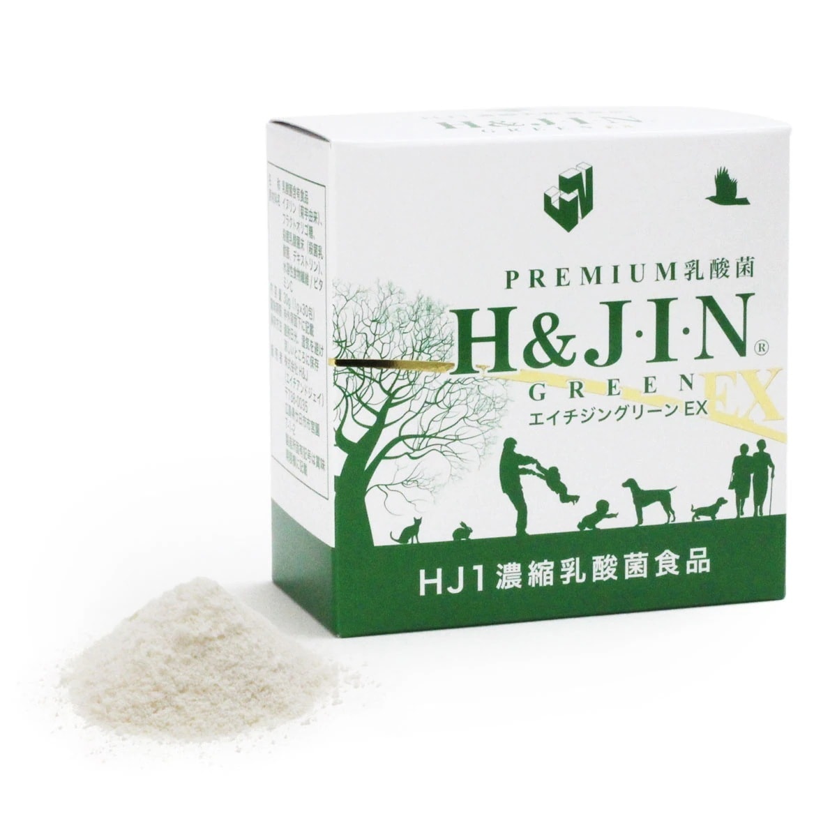 Premium乳酸菌H&JIN グリーンEX 人用 30包