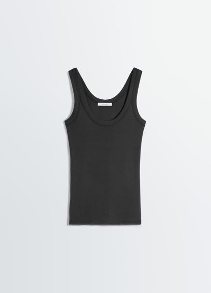 LEMAIRE Women Tops TS0001LJ1016 BK998 SQUID INK