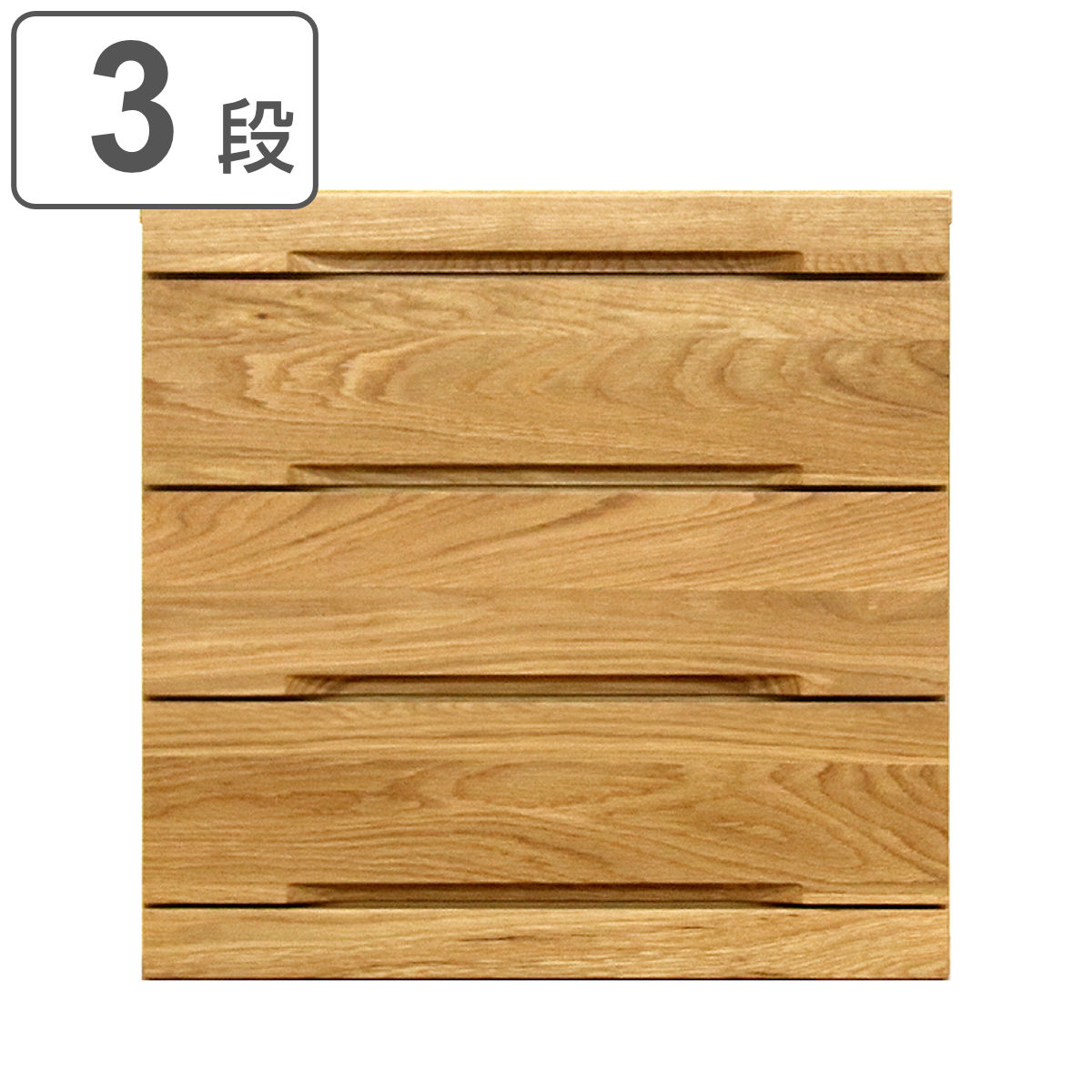 仏壇チェスト 3段 ホワイトオーク 日本製 Nestle 約幅59cm 仏壇台 スライド棚 引き出し収納 天然木 コンパクト 収納棚 リビング仏壇 収納 キャビネット 無垢 桐 開梱設置