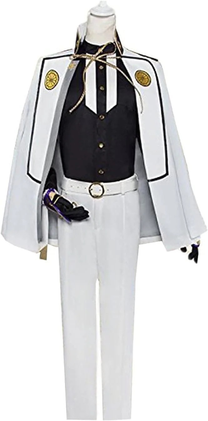 新作入荷コスチューム刀剣乱舞 髭切 とうらぶ コスプレ衣装 お盆 プレゼント 祭り 変装 ステージ コスプレ祭 文化祭 衣装＋ウィッグコスプレ