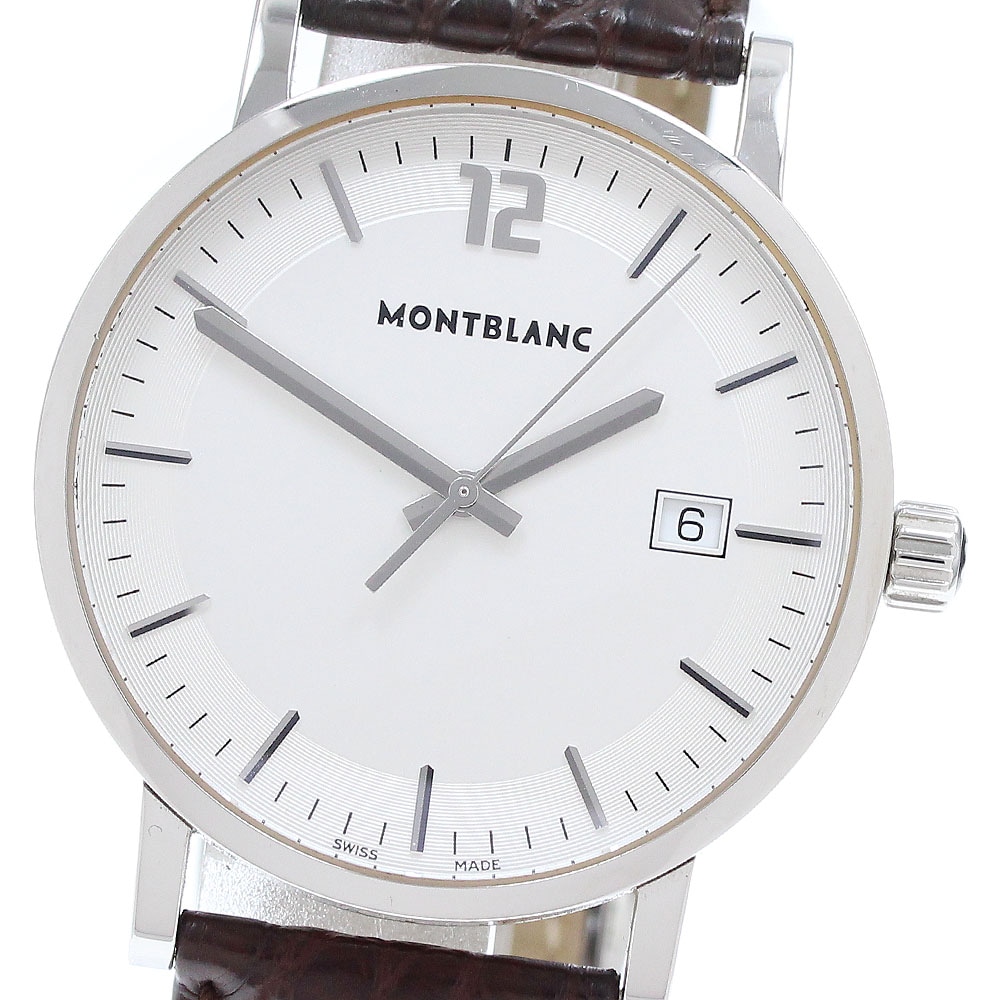 モンブラン MONTBLANC 7093 サミット デイト クォーツ メンズ _914309【中古】