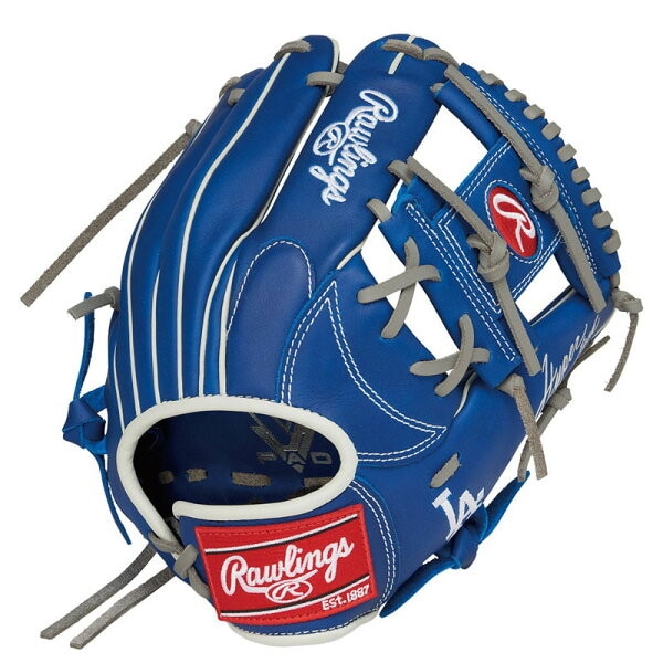 Rawlings ローリングス JR.ハイパーテック MLB N6L LAD GJ5HTMN6L-LAD 少年軟式グラブ
