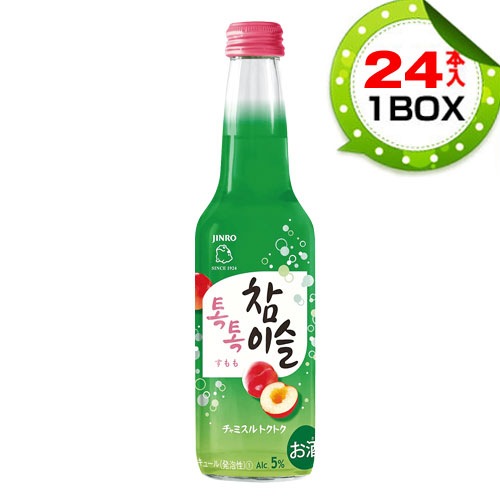 【まとめ買いがお得】 チャミスル トクトク すもも 1BOX=275ml×24本 ソーダ割り 韓国焼酎 韓国酒