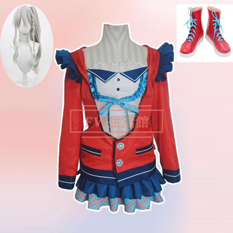 9-nine 新海天 風 にいみ そら コスプレ衣装 ウィッグ 靴 コスチューム イベント演出服アニメ変装仮装 ハロウィン