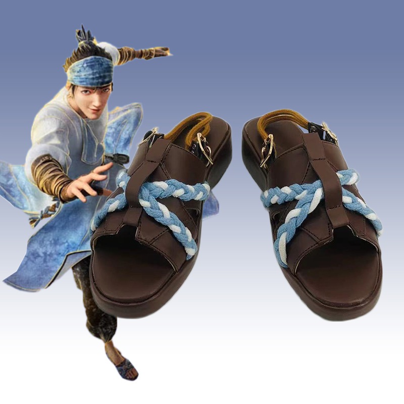 モバイルゲーム新神リスト楊堅コス靴コスプレ漫画展示二次元性能