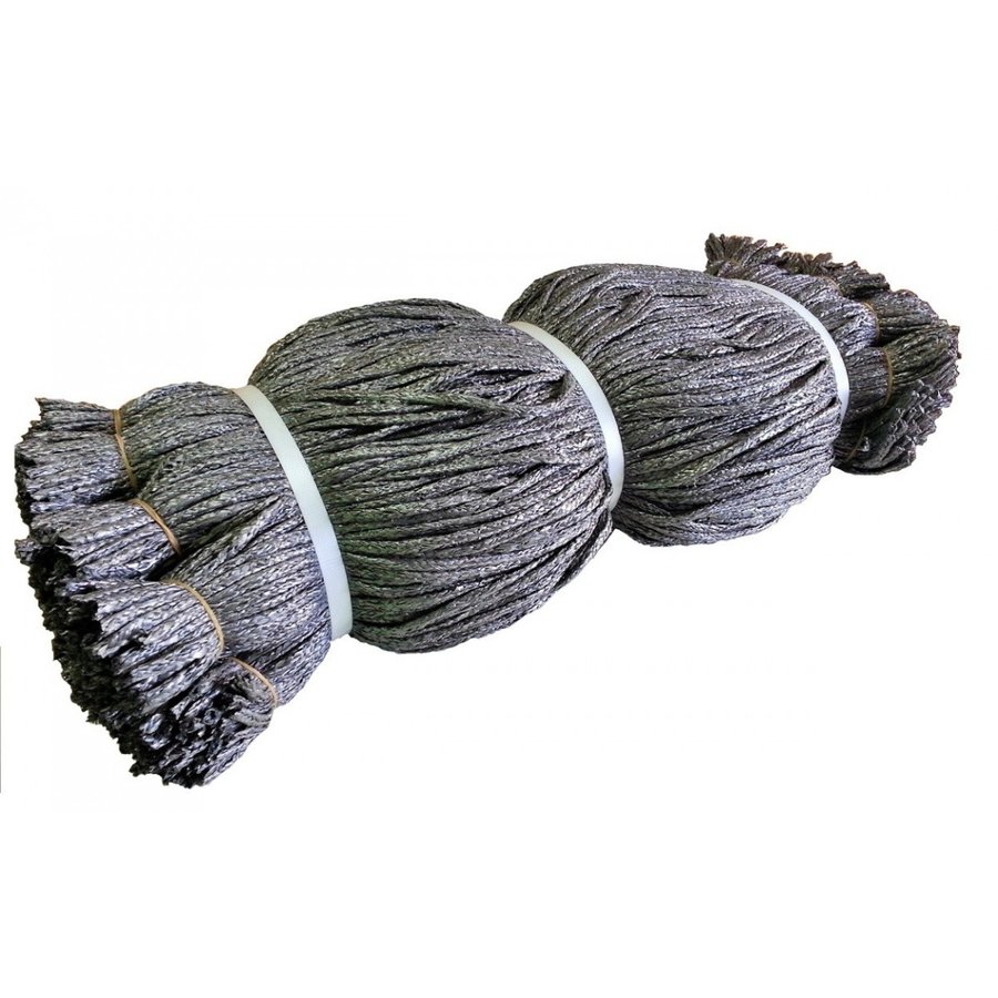 シートひも 5000本 グレー 60cm シートロープ 足場シート用組紐