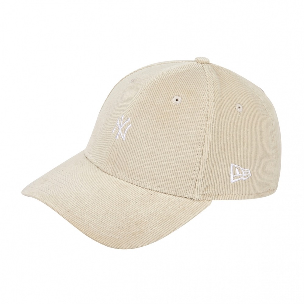 NEWERA MLBコーデュロイニューヨークヤンキースボールキャップベージュ/ 13946884