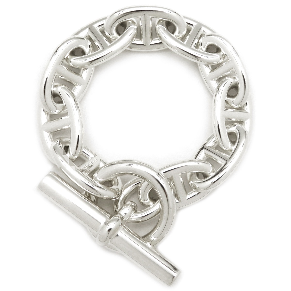 エルメス HERMES ブレスレット シェーヌダンクル TGM シルバー925 シルバー 10コマ スターリングシルバー SV925 【中古】