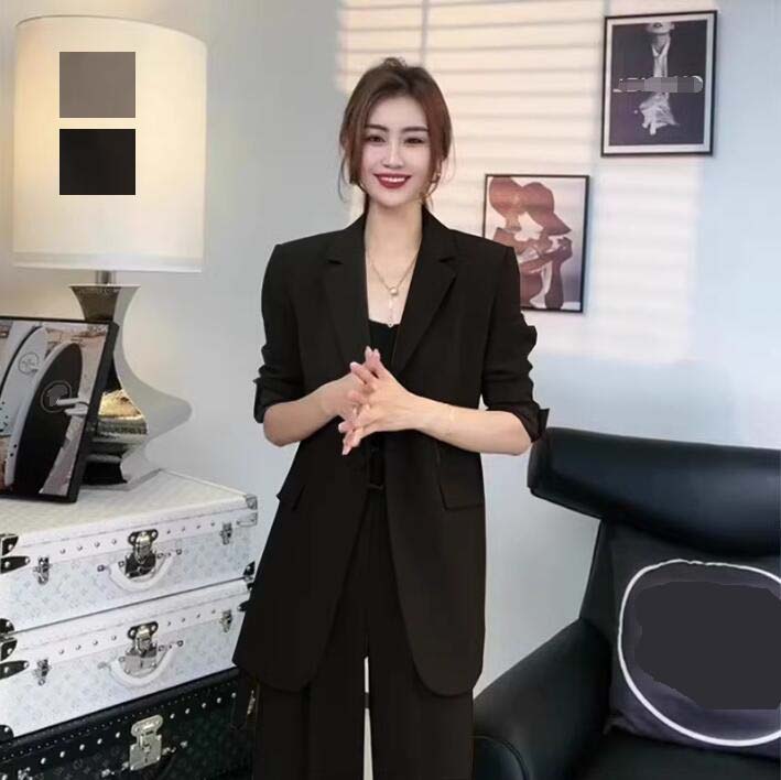 パンツスーツ リクルートスーツ 高品質 2点スーツセット ジャケット+パンツ レディーススーツ スリム ボトムス セットアップ 女性スーツ ビジネススーツ ワイドパンツ フォーマル 長袖 カジュアル 6,443円