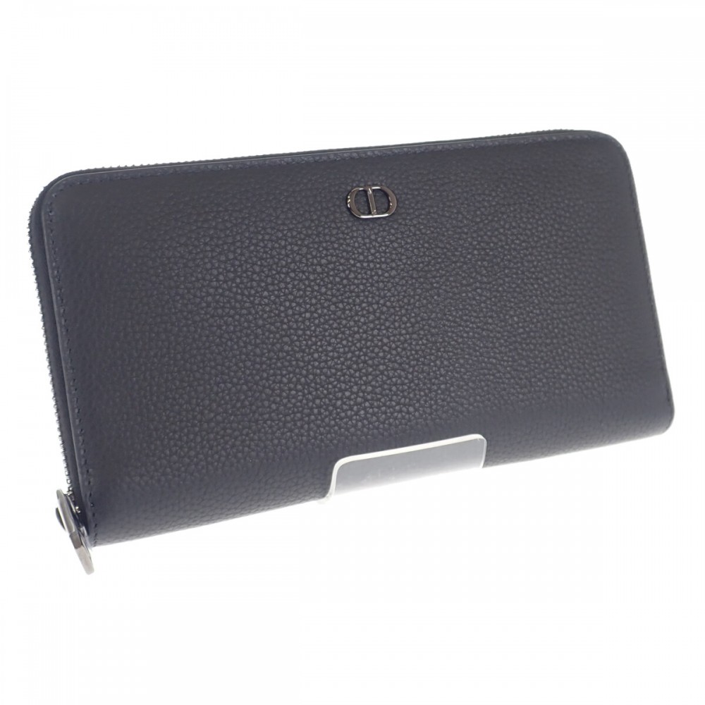 【Sランク】 ロングジップウォレット 2ESBC252CDI_H00N 長財布 ブラック シルバー金具 メンズ【ISEYA】
