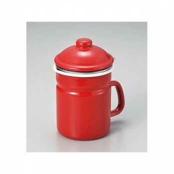 活性炭付オイルポット0.7L　PCL-06R/レッド　PCL-06R/レッド