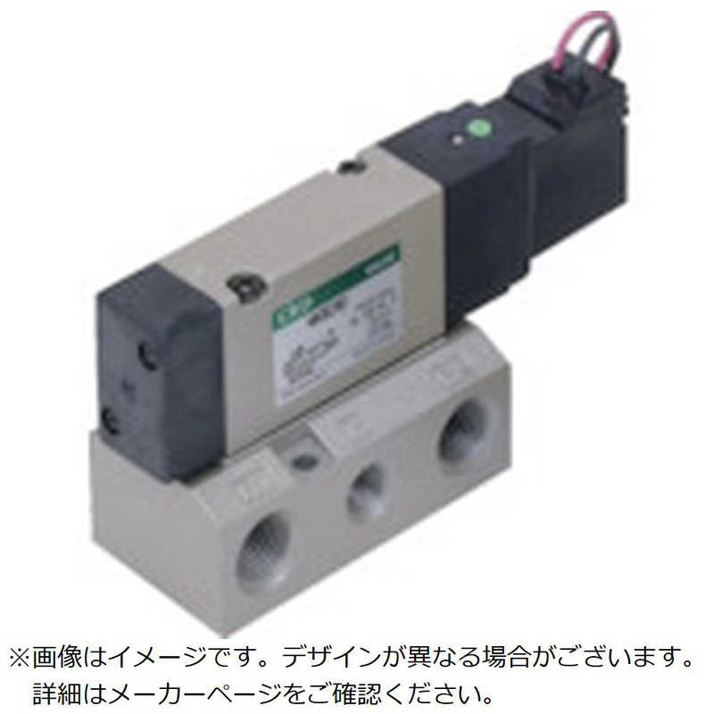 CKD　CKD4Kシリーズパイロット式5ポート弁セレックスバルブ　4KB110-06-DC24V