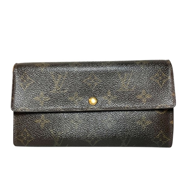 ルイヴィトン ポシェット ポルトモネ クレディ M61725 長財布 ユニセックス【中古】