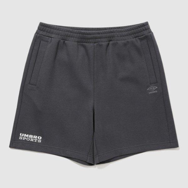 ショートパンツ JQS UQ223CHP44-DCH UNI 二重地 4.5部丈ショートパンツ / ダークチャコール
