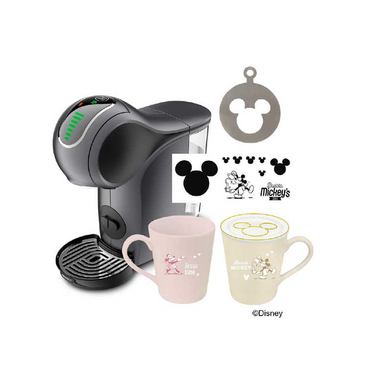ネスレ Nestle コーヒーメーカー ネスカフェ ドルチェグスト ジェニオエス タッチ バリスタミッキー スペースグレー TOUCHHA02TOUCHHA02