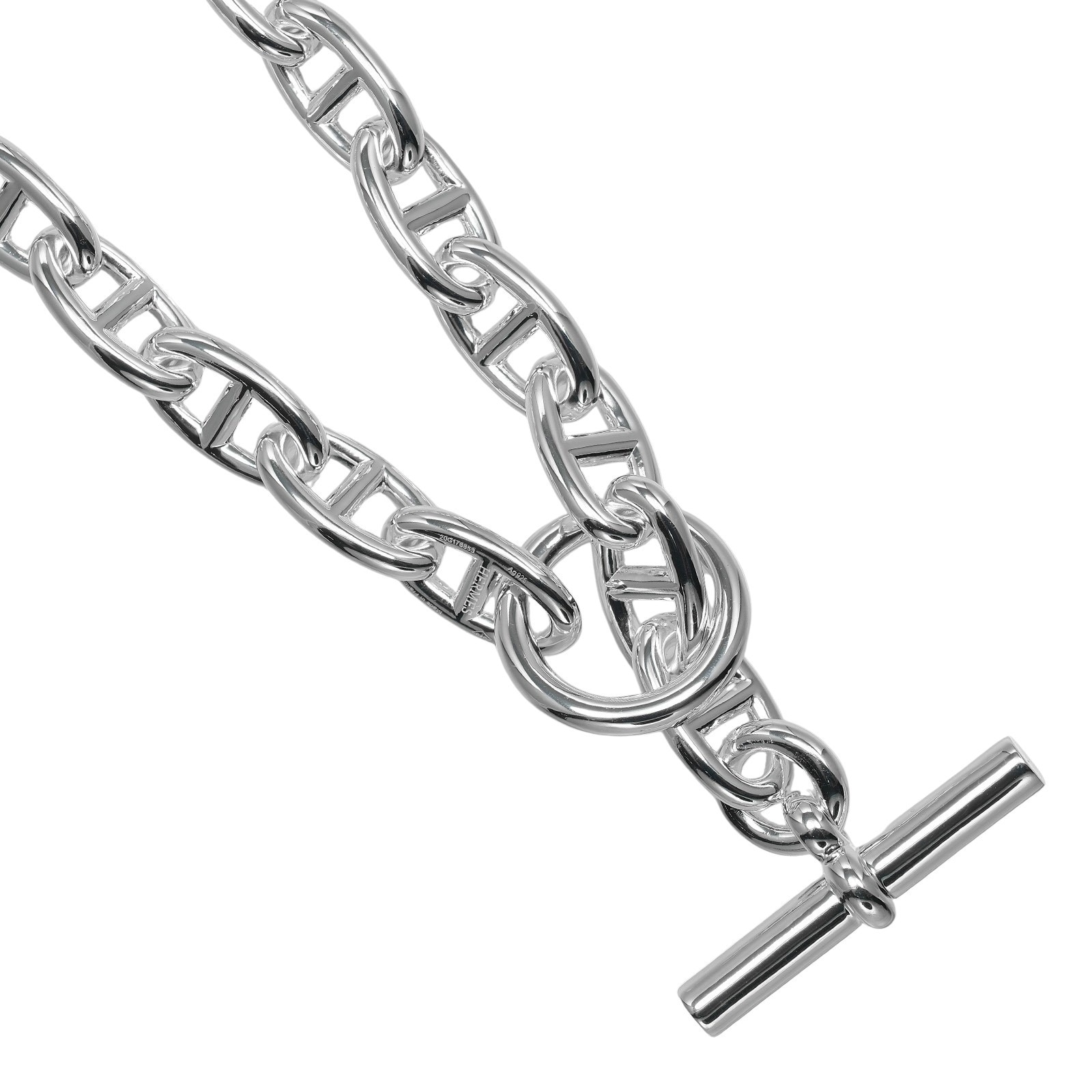 シェーヌダンクル GM 29リンク ネックレス シルバー925 約129.1g レディース 中古品 Aランク