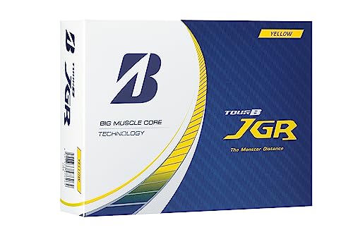 Bridgestone GOLF ゴルフボール TOUR B JGR 2023年モデル イエロー 1ダース[12個入り] J3YX
