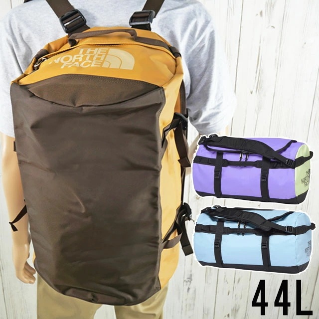 ザ・ノース・フェイス ダッフルバッグ メンズ NM82368 BCダッフルS 44L レディース ドラムバッグ 大容量 バックパック ショルダーバッグ 肩掛け 手持ち アウトドア キャンプ 防水 部活