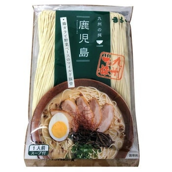 まるいち 鹿児島ラーメン スープ付 1人前x40入 Z4244