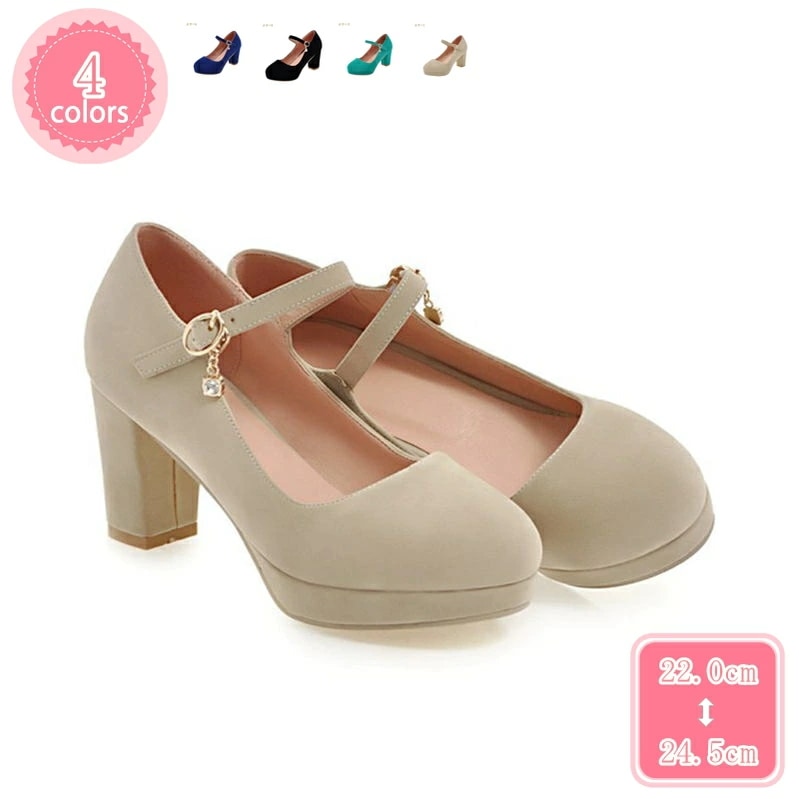 777円OFFクーポン パンプス 痛くない 歩きやすい 走れる ストラップ ハイヒール 太めヒール 厚底パンプス アンクルストラップ 結婚式 卒業式 入学式 パーティー パンプス 脱げない 大きいサイ