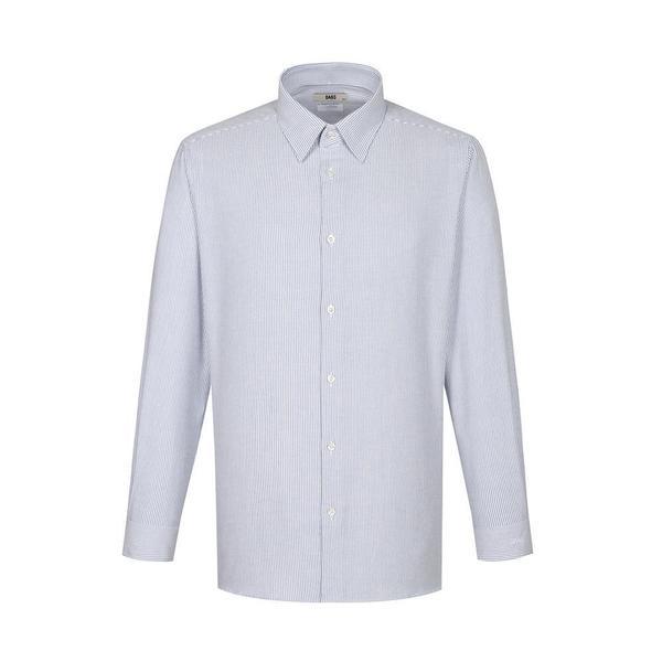 綿100 ストライプ ドレスシャツ レギュラーフィット__DLW1SHDL191B1