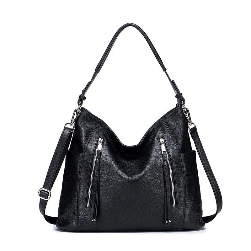 韓国ファッション本革ショルダーバッグレディースキャリーバッグ 大容量柔らかいトートバック上質ブランド