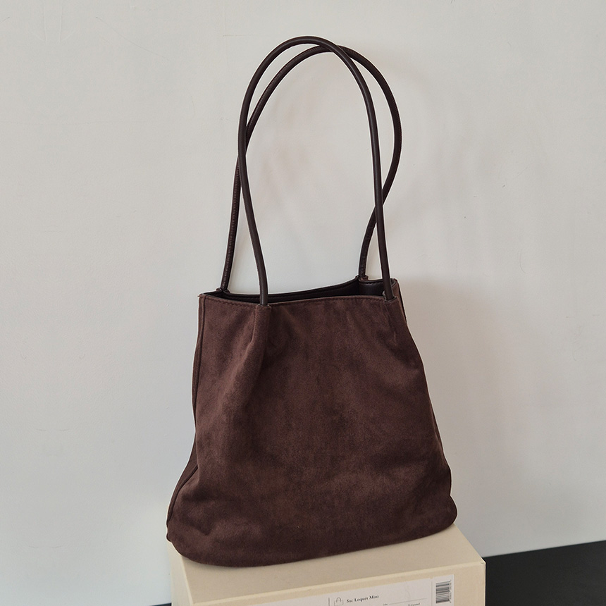 【POUDER】エコスエード ショルダーバッグ