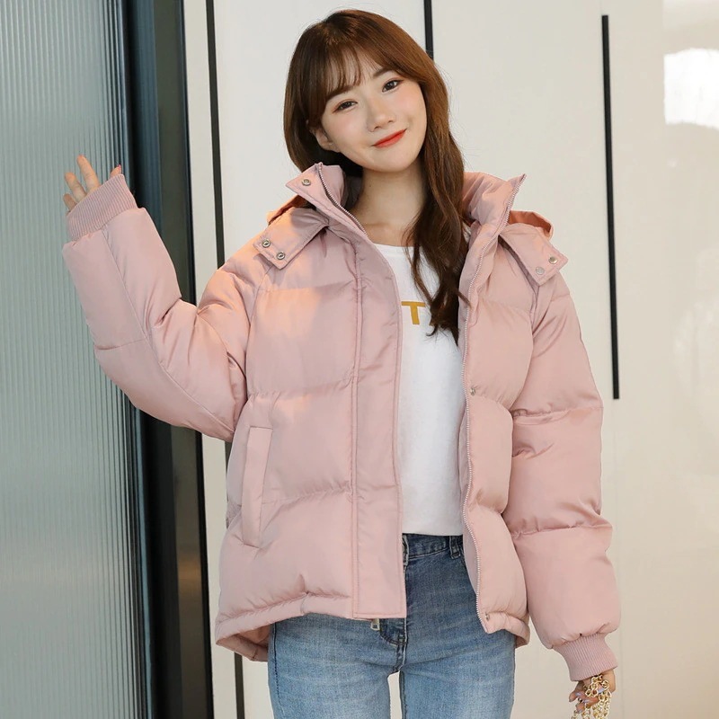 中綿コート レディース ダウンコート 中綿ジャケット ショート丈 ダウンジャケット フード付き 中綿入り おしゃれ 防寒着 ゆったり アウター 冬 コート 厚手