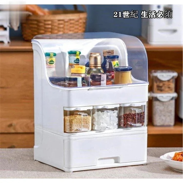 調味料入れ 調味料ラック キッチンラック キッチン用品 多機能 収納 調理台 収納棚 世紀キッチン必須品