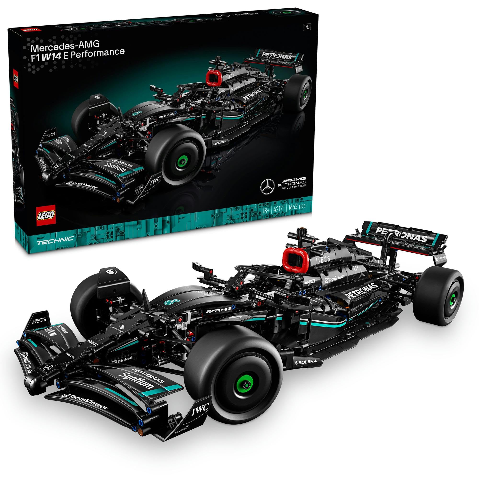 テクニック Mercedes-AMG F1 W14 E Performance おもちゃ 玩具 クリスマスプレゼント プレゼント ブロック 男性 父親 父 彼氏 女性 母親 母 彼女
