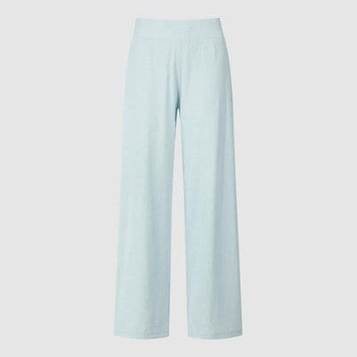 M パンツ UQC QQ222EFP41-WBL ウーマンズ コールテン ワイドフィット パンツ / WHITE BLUE 7,726円