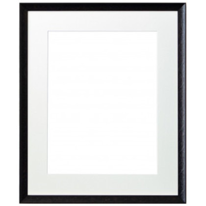 ラーソン・ジュール マンティーヤ 水彩F4S 中抜きマット付き ブラック LJS-22496573