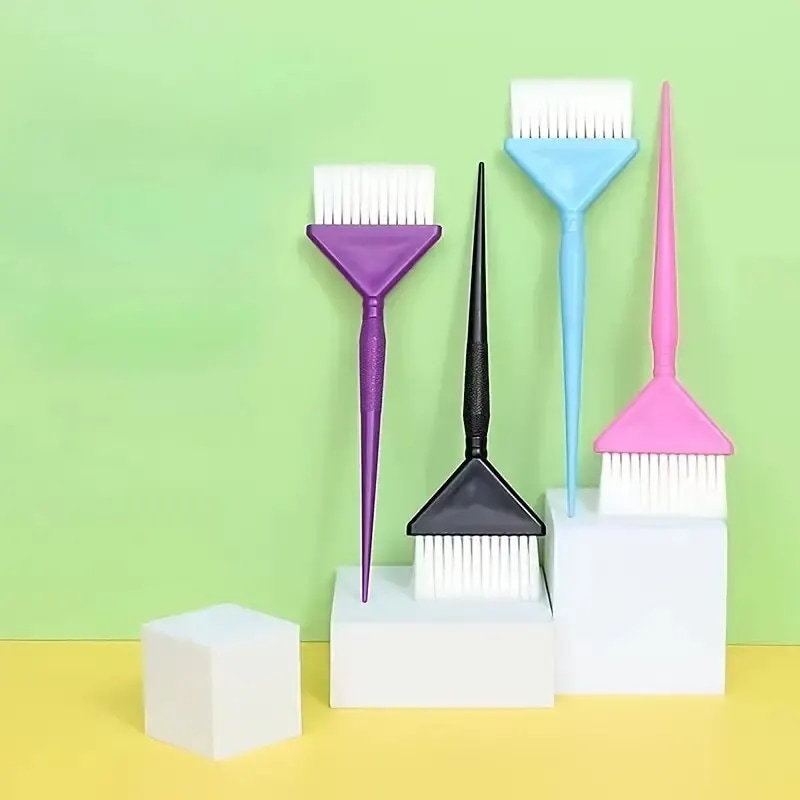 2個染毛ブラシ大型美容ブラシサロンブラシ美容ツールプロの理髪ツール焼き油ブラシ