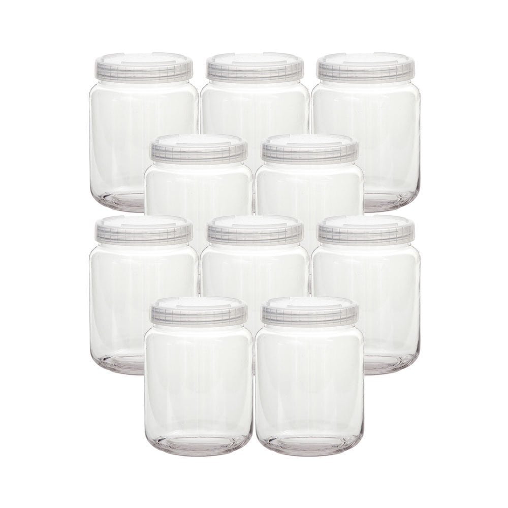 飼育容器　クリアボトル　８００ｃｃ　通気口付（フタの色：クリア）X１０個　ＣＲＣ18―35―50―20―00 5,237円