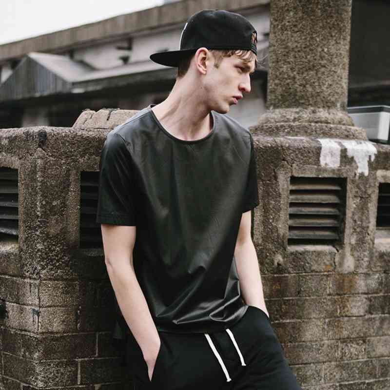 Tシャツ メンズ 春 7分袖 Vネック カジュアル ブランド ロング ワッフル おしゃれ 肌着 シャツ 人気 コットン ジャケット 薄手 オシャレ ポリエステル ゆったり おすすめ スポーツ ブラック