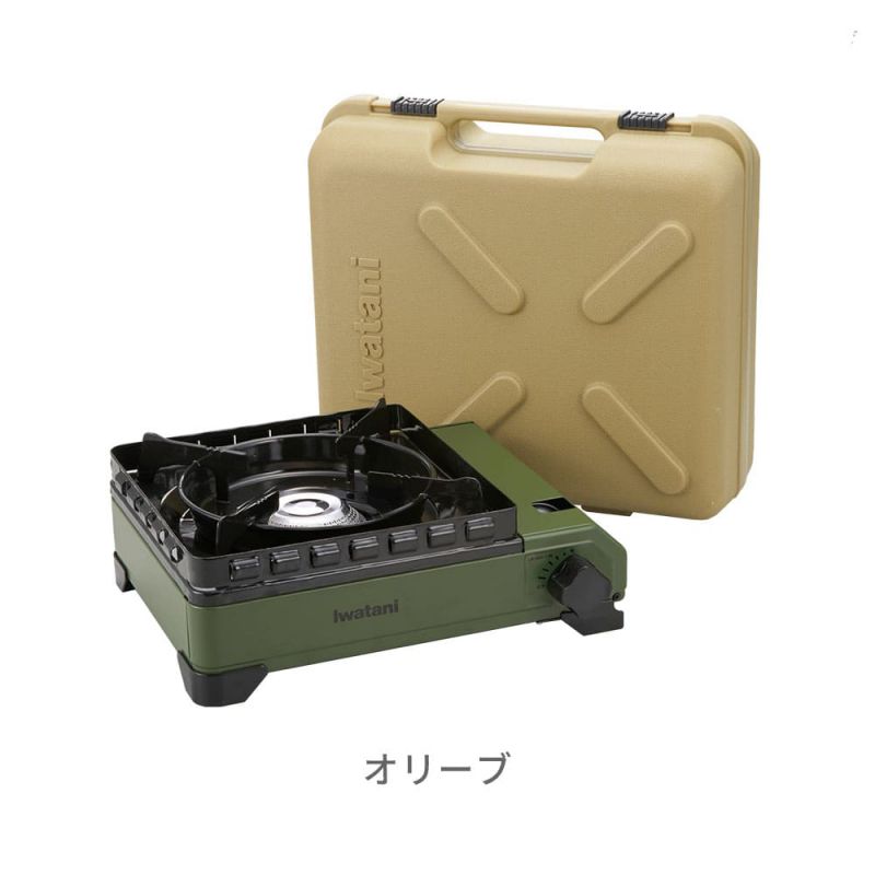 イワタニ カセットコンロ カセットフー タフまる (オリーブ) 通常サイズ CB-ODX-1-OL iwatani 岩谷 カセットガス カセットボンベ キャンプ アウトドア