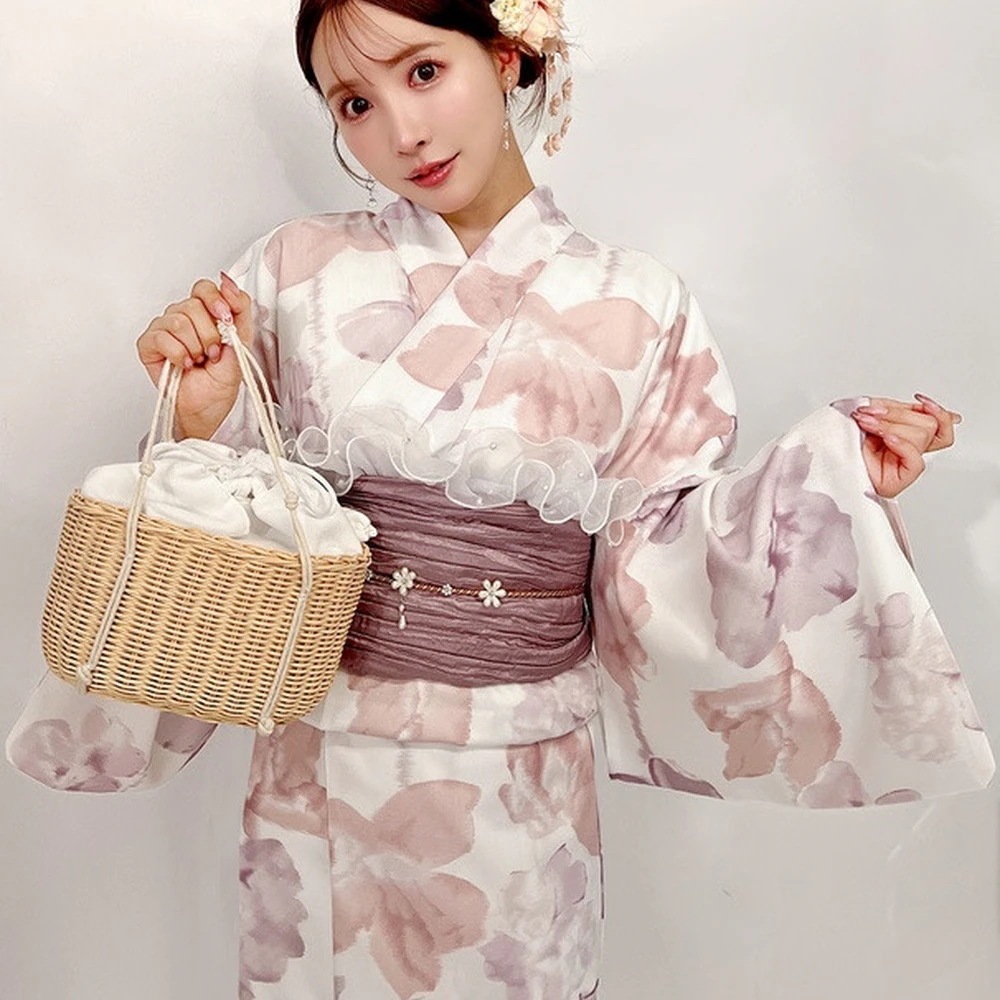 浴衣速乾しわになりにくい伝統的な和風ワンピース別浴衣