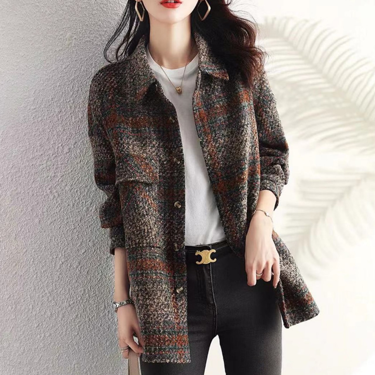 トップス ジャケット シャツ レディース カジュアルスーツ シングルブレスト ストレート ミディアム ポケット 長袖 上着 袖あり 襟あり 大人可愛い 大人女子 エレガント セクシー かわいい